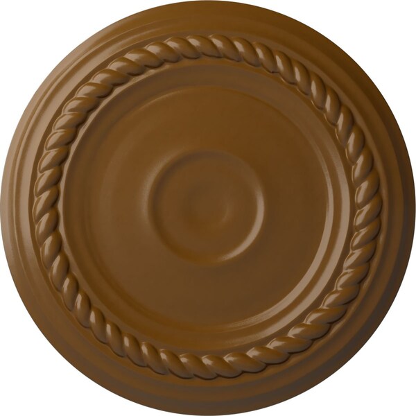 Ekena Millwork Small Alexandria Ceiling Medallion (Fits Canopies up to 4 5/8"), 7 7/8"OD x 3/4"P, Smokey Topaz CM07ALSTF - main